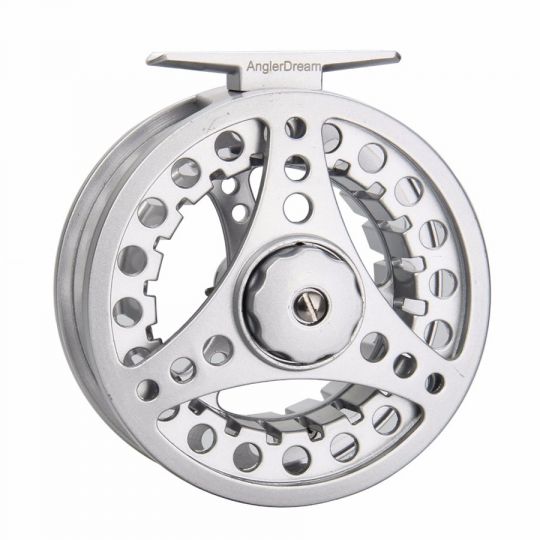 Катушка нахлыстовая Angler Dream 7/8 Silver (серебро)