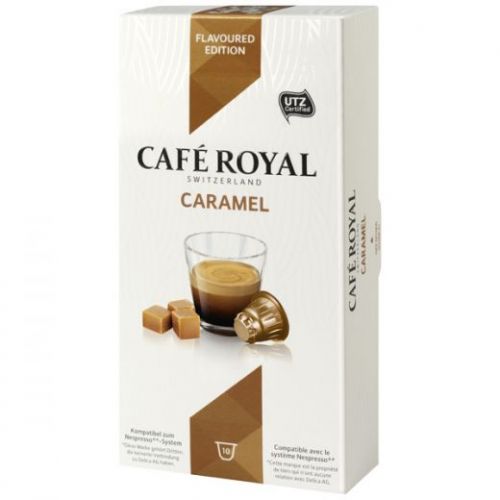 Кофе в капсулах Cafe Royal Caramel 10 шт ( совместимые с кофемашинами Nespresso)