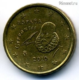 Испания 10 евроцентов 2010