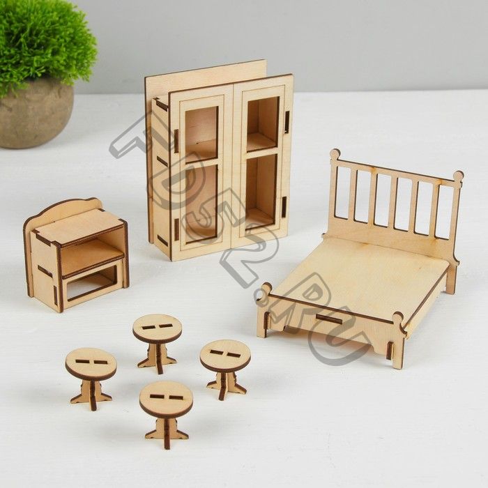Конструктор «Спальня» набор мебели
