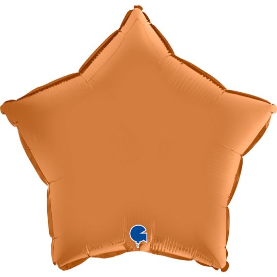 Звезда Карамель шар фольгированный с гелием