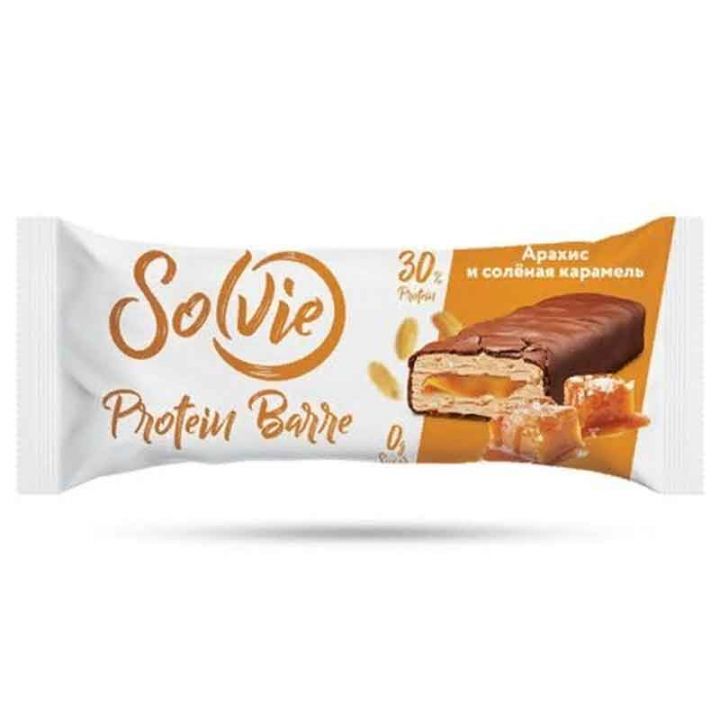 Solvie - Батончик глазированный "Protein Barre" с начинкой