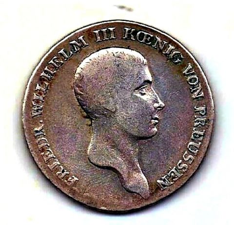1 талер 1814 Пруссия Германия