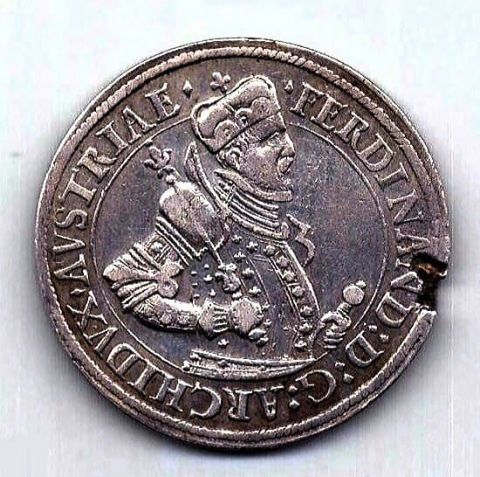 1 талер 1564 Австрия Священная Римская Империя AUNC