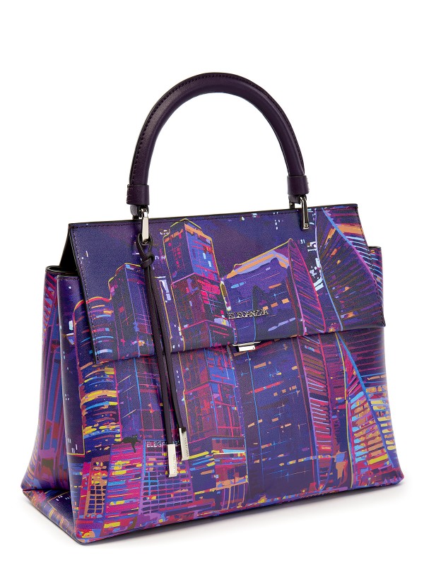 Женская сумка ELEGANZZA ZQ137-1520 multicolor-purple