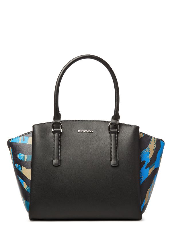 Женская сумка ELEGANZZA Z8970-8360 black/multicolor