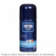 RUBELLA TOP TEN for Men Дезодорант-спрей ACTIVE для нормальной кожи 150мл (Болгария)