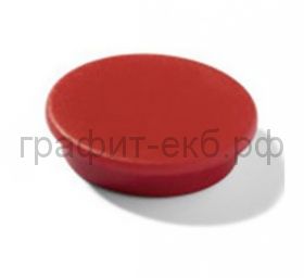 Магнит d-21мм красный Durable 4752-03