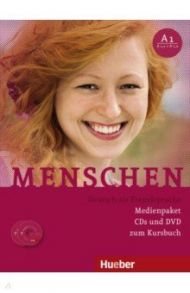 Menschen A1. Medienpaket, 3 Audio-CDs und 1 DVD zum Kursbuch. Deutsch als Fremdsprache / Evans Sandra, Specht Franz, Pude Angela