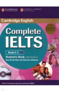 Complete IELTS. Bands 4-5. Student's Pack. Student's Book with Answers with CD and 2 Class Audio CDs / Brook-Hart Guy, Jakeman Vanessa