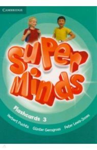 Super Minds. Level 3. Flashcards, pack of 83 / Puchta Herbert, Gerngross Gunter, Lewis-Jones Peter