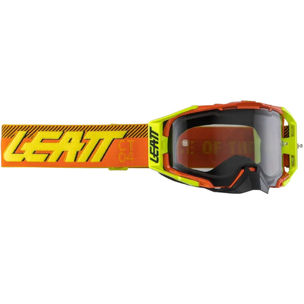Leatt Velocity 6.5 Citrus Light Grey 58% (2024) очки для мотокросса и эндуро