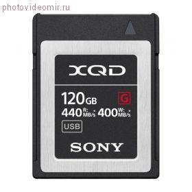 Карта памяти Sony XQD 120Gb QDG120F (440/400 MB/s)