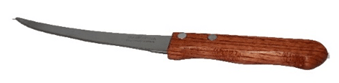 029 Нож "TRAMONTINA", гладкий, арт: 22212/205 (цена за шт), пр-во: Корея