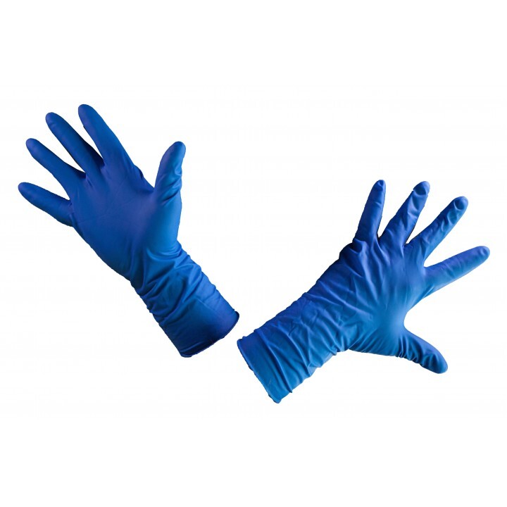 025 Перчатки - "HouseHold Gloves" / Латекс / S / (300 шт. / Кор)