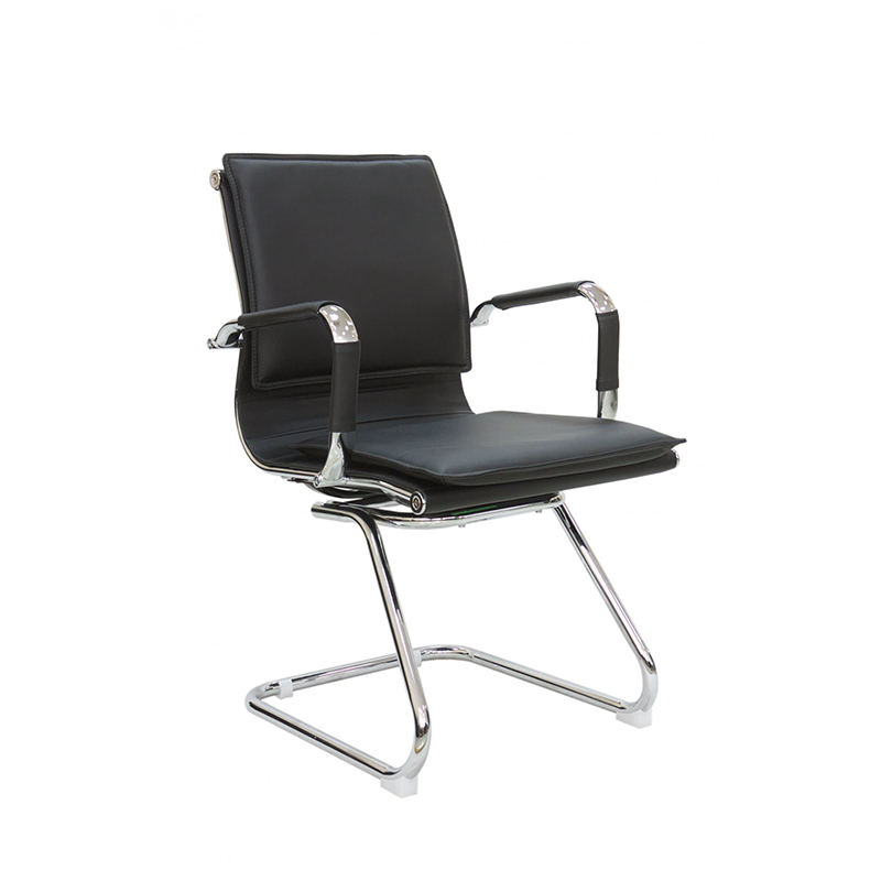 RC 6003-3 Kонференц-кресло (Чёрная эко-кожа)