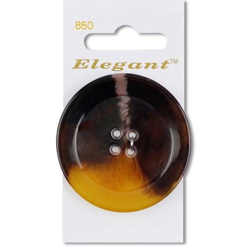 фото Пуговицы ELEGANT BLUMENTHAL LANSING 50 мм цвет коричневый под рог (565100850)