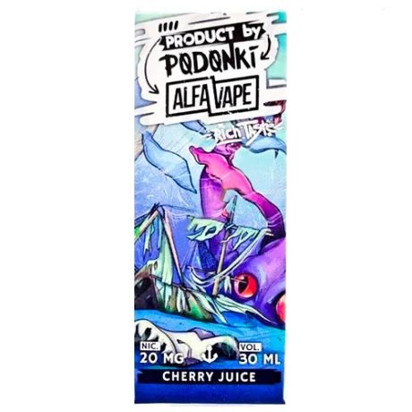 ALFA VAPE & PODONKI Cherry Juice 30мл Ultra