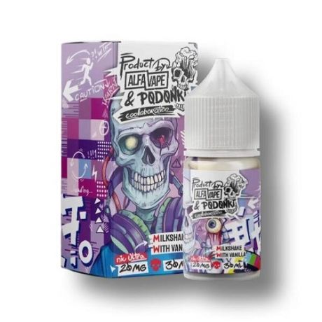 ALFA VAPE & PODONKI Vanilla Milkshake 30мл Ultra