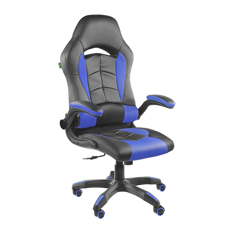 RC 9505 H Геймерское кресло (Синяя эко-кожа)