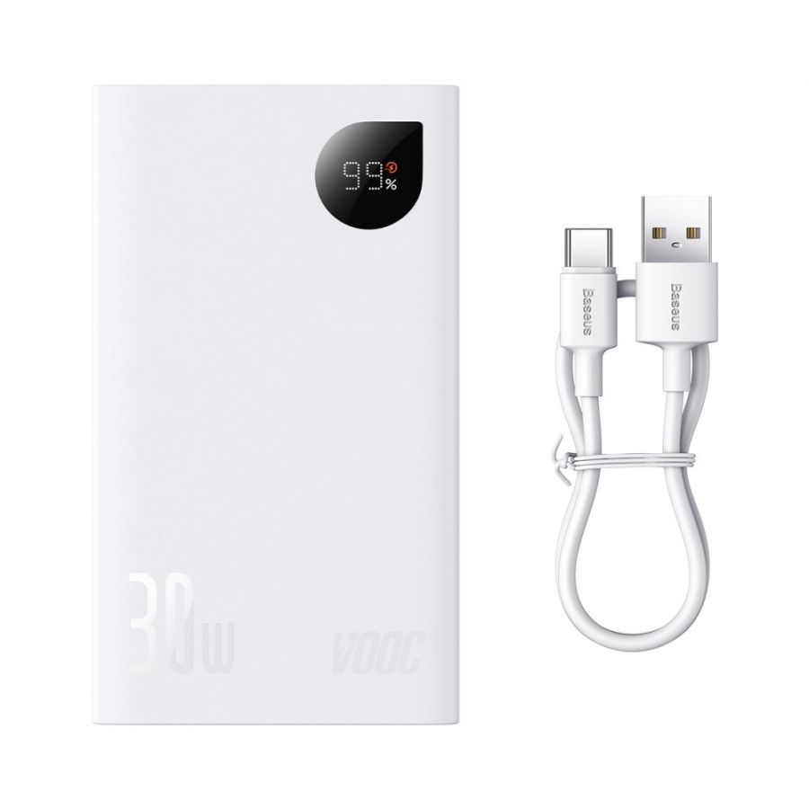 Внешняя АКБ Baseus Adaman 2 Digital Display 30W VOOC 20000 мАч