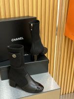 Сапоги полусапоги женские Chanel люкс купить в Москве