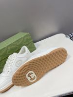 Женские кроссовки премиум Gucci белые