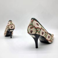 Женские туфли на каблуке кожаные Gucci купить