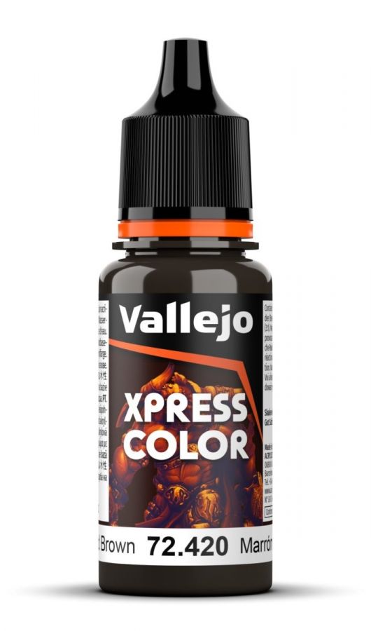 Краска Vallejo Game Xpress Color - Wasteland Brown (72.420)