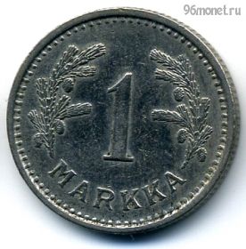 Финляндия 1 марка 1933 S