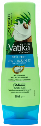Кондиционер Vatika Coconut Volume & Thickness | Кокос Объем и толщина | 200 мл | Dabur
