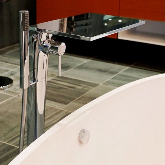 Напольный смеситель Hansgrohe AXOR Massaud для ванны с душем 18450000 схема 8