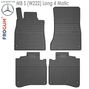 Коврики салона Mercedes Benz S W222 Long 4 Matic Frogum (Польша) - арт 410527