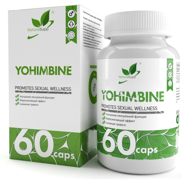 Natural Supp - YOHIMBINE 50 мг