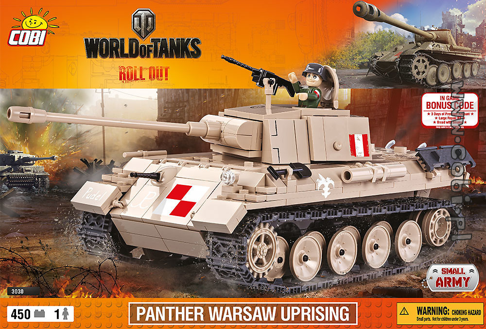 КОБИ World of Tanks - Повстанческий танк Пантера Магда COBI-3030