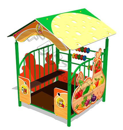 Детский игровой домик «Магазин У1» ИМ136