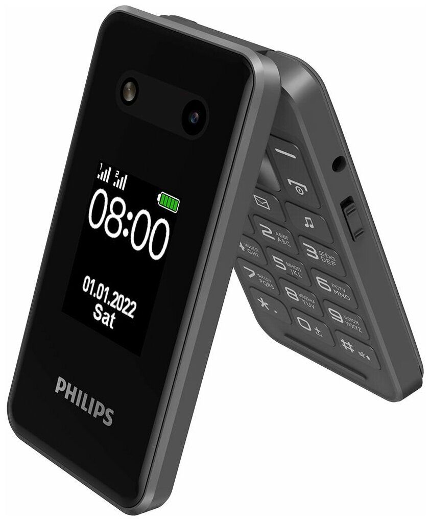 Сотовый телефон Philips Xenium E2602 Dark Grey