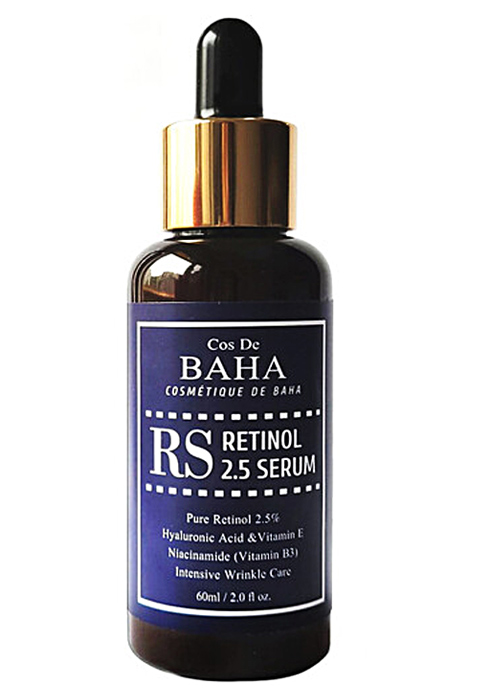 COS DE BAHA Сыворотка омолаживающая с ретинолом. Retinol 2.5 serum (RS), 60 мл.