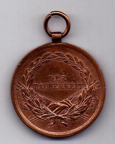 Медаль 1859 - 1915 За храбрость AUNC Австрия Венгрия
