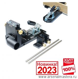 АКЦИЯ WOODWORK скидка до -20% ХИТ! Профессиональный Кондуктор PRO для соединений под углом Pocket-Hole настольная версия Woodwork PHJ-04 PRO