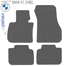 Коврики BMW X1 (F48) от 2015 - 2022 в салон резиновые Petex (Германия) - 4 шт.