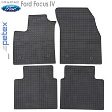 Коврики Ford Focus IV от 2018 -  в салон резиновые Petex (Германия) - 4 шт.