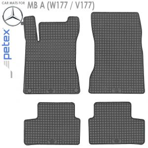 Коврики салона Mercedes Benz A W177 / V177 Petex (Германия) - арт 45210 - 1