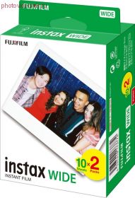 Картридж Fujifilm Colorfilm Instax WIDE.Glossy (для Instax 210/300), 20шт