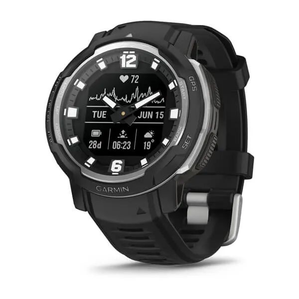 Умные часы Garmin Instinct Crossover - Standard Edition, черный фото