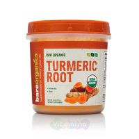 BareOrganics Порошок из корня куркумы Turmeric Root Powder (Raw - Organic)