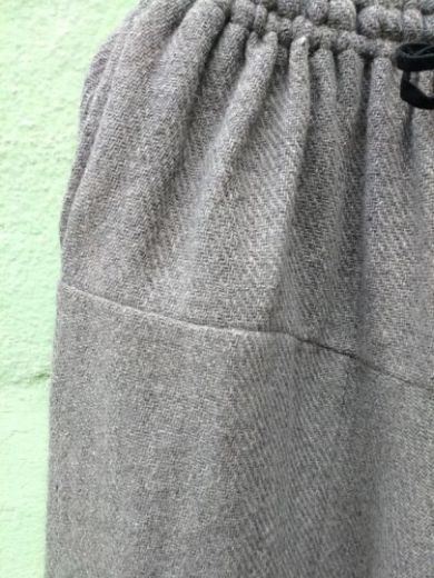 Теплые индийские штаны алибаба из натуральной шерсти