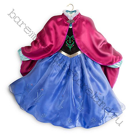 Платье костюм Анны Disney 4 года