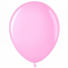 Шар (5"/ 13 см), розовый, пастель, 100 шт