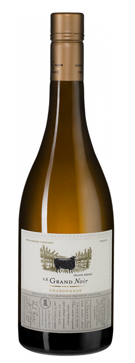 Le Grand Noir Winemaker’s Selection Chardonnay, 0.75 л., 2018 г.